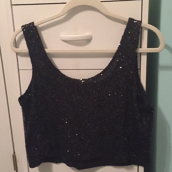 sequin tank top forever 21